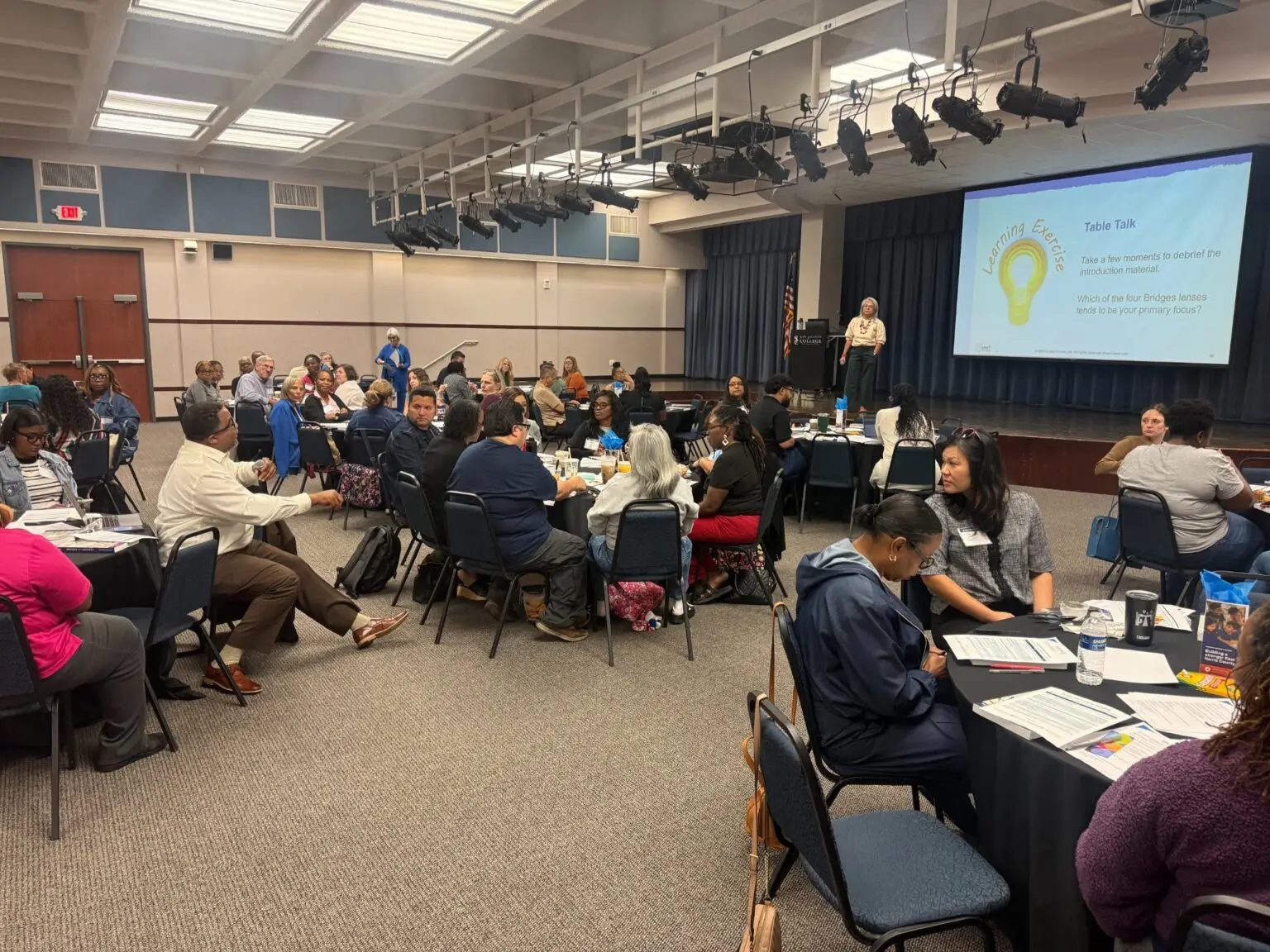 Neighbors participating in an EHCEC learning workshop